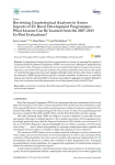 Reviewing counterfactual analyses to assess impacts of eu rural development programmes: what lessons can be learned from the 2007–2013 ex-post evaluations?