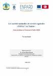 Les sociétés mutuelles de services agricoles (SMSA) en Tunisie : cadre juridique et partenariat Public-SMSA