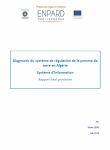 Diagnostic du système de régulation de la pomme de terre en Algérie : système d’information