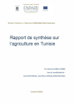 Rapport de synthèse sur l’agriculture en Tunisie