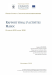 Rapport final d'activités Maroc : de juillet 2015 à juin 2018