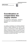 Coordination et coopération des supply chains
