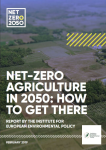 Net-zero agriculture in 2050: how to get there?