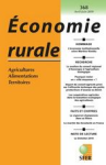 Economie rurale, n. 368 - Avril-Juin 2019