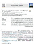 Framework for evaluating risks in food supply chain: implications in food wastage reduction