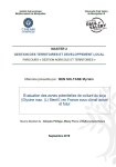 Evaluation des zones potentielles de culture du soja (Glycine max. (L) Merrill.) en France sous climat actuel et futur