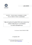 Bilan de la gestion de la palette EUR et mise en place d’une solution de Reporting sur sa relocalisation : cas Lindt & Sprüngli France