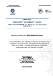 Co-construction des indicateurs de suivi évaluation des impacts d’un programme d’investissement agricole et rural en Tunisie : intérêts et limites de l’approche participative par les chemins d’impact