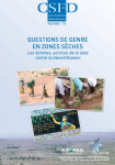Questions de genre en zones sèches : les femmes, actrices de la lutte contre la désertification
