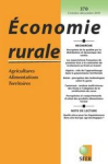 Economie rurale, n. 370 - Octobre-Décembre 2019