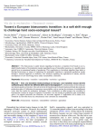 Toward a European bioeconomic transition: is a soft shift enough to challenge hard socio-ecological issues?