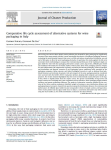 Comparative life cycle assessment of alternative systems for wine packaging in Italy