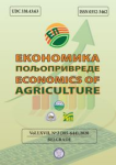 Economics of agriculture, vol. 67, n. 2 - June 2020