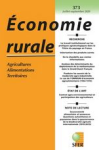 Economie rurale, n. 373 - Juillet-Septembre 2020