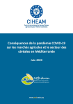 Conséquences de la pandémie COVID-19 sur les marchés agricoles et le secteur des céréales en Méditerranée