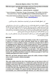 Rôles des espaces agricoles périurbains en faveur d’une gestion territoriale durable : cas du grand Sousse