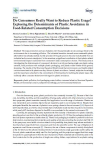 Do consumers really want to reduce plastic usage? Exploring the determinants of plastic avoidance in food-related consumption decisions