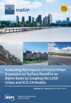 Water, vol. 12, n. 12 - December 2020 - Evaluating the impact of furtur urban expansion in surface runoff in analpine bassin by coupling the LUSD-urban and SCS-CN models