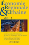 Revue d'économie régionale et urbaine, n. 1 - Février 2021 - Les dynamiques territoriales revisitées – Hommage à Denis Maillat