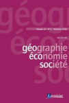Géographie, Economie, Société, vol. 22, n. 2 - Avril-Juin 2020