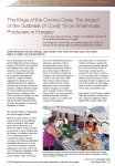 The kings of the corona crisis: the impact of the outbreak of Covid-19 on small-scale producers in Hungary