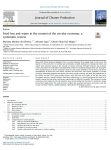 Food loss and waste in the context of the circular economy: a systematic review