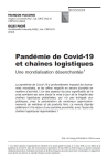 Pandémie de Covid-19 et chaînes logistiques. Une mondialisation désenchantée