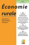 Economie rurale, n. 375 - Janvier-Mars 2021