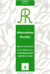 Alternatives rurales, n. 8 - Avril 2021