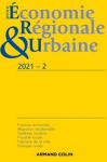 Revue d'économie régionale et urbaine, n. 2 - Avril 2021