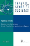 Travail, genre et sociétés, n. 45 - Avril 2021 - Agricultrices