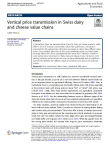 Vertical price transmission in Swiss dairy and cheese value chains