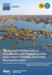 Water, vol. 13, n. 12 - June 2021 - The ecological relationship of groundwater–soil–vegetation in the oasis–desert transition zone of the Shiyang River Basin 