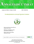 Annales de l'Institut National de la Recherche Agronomique de Tunisie = Annales de l'INRAT, vol. 93 - Janvier 2020