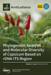 Horticulturae, vol. 6, n. 4 - December 2020 - Phylogenetic Analysis and Molecular Diversity of Capsicum Based on rDNA-ITS Region 