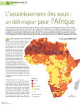 L'assainissement des eaux : un défi majeur pour l'Afrique