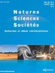 Natures, Sciences, Sociétés, vol. 29, n. 2 - Avril-Juin 2021