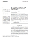 The sustainability of social farming: a study through the Social Return on Investment methodology (SROI)