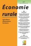 Economie rurale, n. 377 - Juillet-Septembre 2021