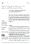 Adoption of ICTs in agri-food logistics: potential and limitations for supply chain sustainability