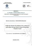Etude des facteurs de résilience des systèmes en polyculture-élevage dans la région Bourgogne-Franche-Comté