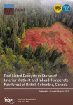 Land, vol. 10, n. 8 - August 2021 - Red-listed ecosystem status of interior wetbelt and inland temperate rainforest of British Columbia, Canada
