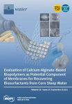 Water, vol. 13, n. 17 - September 2021 - Evaluation of calcium alginate-based biopolymers as potential component of membranes for recovering biosurfactants from corn steep water 