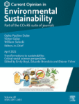 Current Opinion in Environmental Sustainability, vol. 49 - April 2021