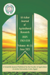 Al-Azhar Journal of Agricultural Research, vol. 45, n. 1 - Spring 2020