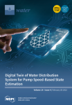 Water, vol. 14, n. 4 - February 2022 - Digital twin of a water distribution system for pump speed-based state estimation