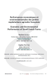 Performances économiques et environnementales des petites exploitations agricoles françaises