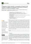 Comparative study about the consumption of organic food products on samples of portuguese and turkish consumers under the COVID-19 pandemic context