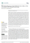 The political response to the COVID-19 crisis in Italy: a first assessment for the national food system