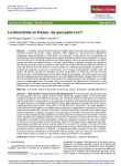 Le biocontrôle en France : de quoi parle-t-on ?